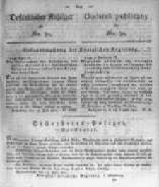 Oeffentlicher Anzeiger zu No.30 1821