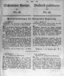 Oeffentlicher Anzeiger zu No.36 1821