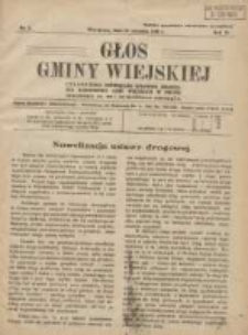 Głos Gminy Wiejskiej: czasopismo poświęcone sprawom Zrzeszenia Samopomocy Gmin Wiejskich w Polsce 1928.01.20 R.4 Nr2