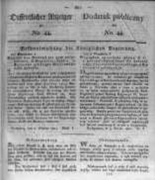Oeffentlicher Anzeiger zu No.44 1821