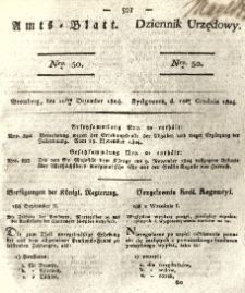 Amtsblatt der Königlichen Preussischen Regierung zu Bromberg. 1824.12.10 No.50
