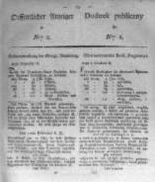Oeffentlicher Anzeiger zum Amtsblatt No.2. der Königl. Preuss. Regierung zu Bromberg. 1824