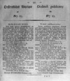 Oeffentlicher Anzeiger zum Amtsblatt No.27. der Königl. Preuss. Regierung zu Bromberg. 1824