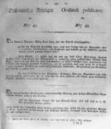 Oeffentlicher Anzeiger zum Amtsblatt No.45. der Königl. Preuss. Regierung zu Bromberg. 1824