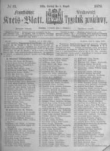Fraust&auml;dter Kreisblatt. 1872.08.02 Nr31