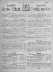 Fraust&auml;dter Kreisblatt. 1872.10.11 Nr41
