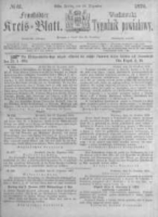 Fraust&auml;dter Kreisblatt. 1872.12.20 Nr51