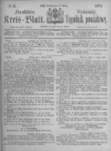 Fraust&auml;dter Kreisblatt. 1874.03.13 Nr11