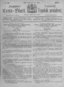 Fraustädter Kreisblatt. 1874.07.31 Nr31