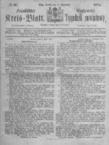 Fraustädter Kreisblatt. 1874.09.04 Nr36