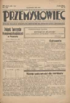 Przemysłowiec: tygodnik dla polskiego rzemiosła, przemysłu i handlu: organ Związku Towarzystw Przemysłowych 1933.04.16 R.30 Nr13
