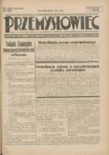 Przemysłowiec: tygodnik dla polskiego rzemiosła, przemysłu i handlu: organ Związku Towarzystw Przemysłowych 1933.10.29 R.30 Nr41