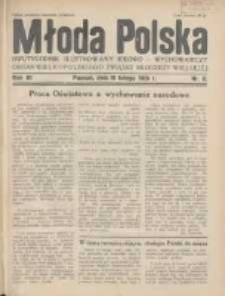 Młoda Polska: dwutygodnik ilustrowany ideowo-wychowawczy, organ Wielkopolskiego Związku Młodzieży Wiejskiej 1928.02.10 R.3 Nr2