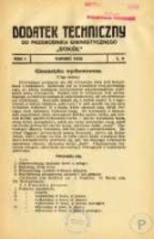 Dodatek Techniczny do Przewodnika Gimnastycznego "Sokół" 1925.03 R.1 L.3