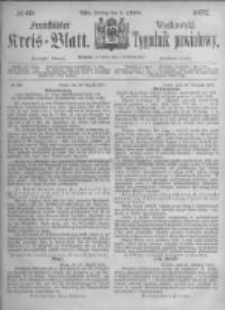 Fraust&auml;dter Kreisblatt. 1872.10.04 Nr40