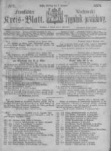 Fraustädter Kreisblatt. 1874.01.09 Nr2