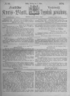 Fraustädter Kreisblatt. 1874.05.01 Nr18