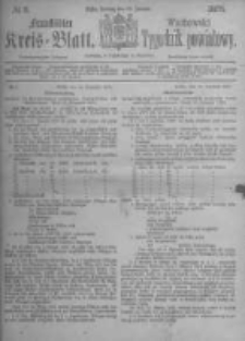 Fraustädter Kreisblatt. 1875.01.15 Nr3