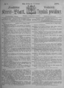 Fraust&auml;dter Kreisblatt. 1875.02.12 Nr7