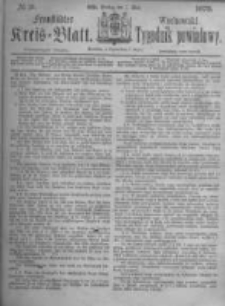 Fraustädter Kreisblatt. 1875.05.07 Nr19