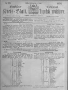Fraust&auml;dter Kreisblatt. 1875.06.04 Nr23