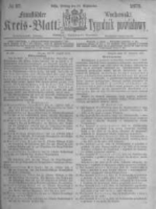 Fraustädter Kreisblatt. 1875.09.10 Nr37