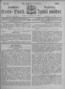 Fraustädter Kreisblatt. 1875.12.10 Nr50