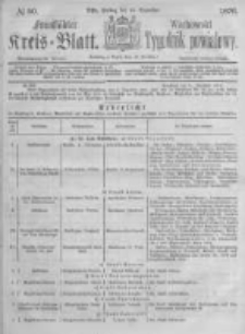 Fraust&auml;dter Kreisblatt. 1876.12.15 Nr50