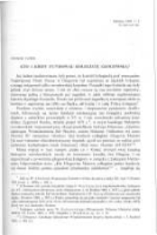 Kto i kiedy fundował kolegiatę głogowską?