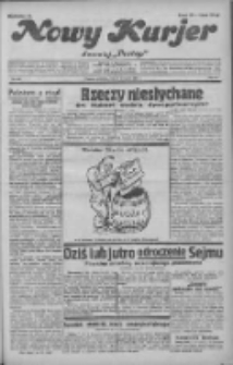 Nowy Kurjer: dawniej "Postęp" 1931.11.08 R.42 Nr259