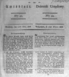 Amtsblatt der Königlichen Preussischen Regierung zu Bromberg. 1826.03.10 No.10