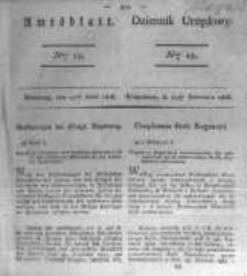 Amtsblatt der Königlichen Preussischen Regierung zu Bromberg. 1826.04.14 No.15