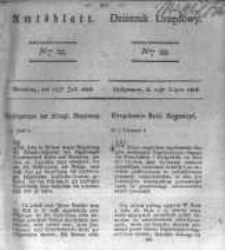Amtsblatt der Königlichen Preussischen Regierung zu Bromberg. 1826.07.14 No.28