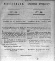 Amtsblatt der K&ouml;niglichen Preussischen Regierung zu Bromberg. 1826.11.03 No.44