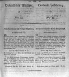 Oeffentlicher Anzeiger zum Amtsblatt No.35. der Königl. Preuss. Regierung zu Bromberg. 1826