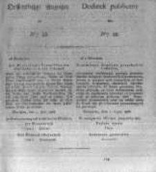 Oeffentlicher Anzeiger zum Amtsblatt No.38. der Königl. Preuss. Regierung zu Bromberg. 1826