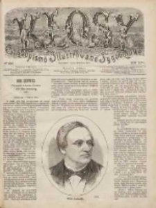 Kłosy: czasopismo ilustrowane, tygodniowe, poświęcone literaturze, nauce i sztuce 1878.04.13(25) T.26 Nr669