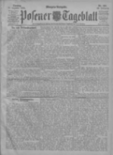 Posener Tageblatt 1903.12.20 Jg.42 Nr595