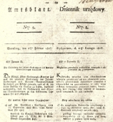 Amtsblatt der Königlichen Preussischen Regierung zu Bromberg. 1827.02.02 No.5