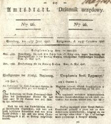 Amtsblatt der Königlichen Preussischen Regierung zu Bromberg. 1827.06.29 No.26