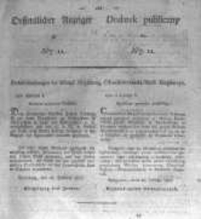 Oeffentlicher Anzeiger zum Amtsblatt No.11. der Königl. Preuss. Regierung zu Bromberg. 1827