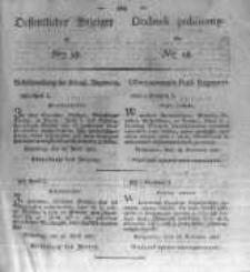 Oeffentlicher Anzeiger zum Amtsblatt No.18. der Königl. Preuss. Regierung zu Bromberg. 1827