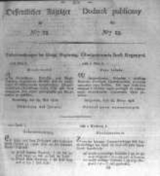 Oeffentlicher Anzeiger zum Amtsblatt No.23. der Königl. Preuss. Regierung zu Bromberg. 1827