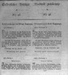 Oeffentlicher Anzeiger zum Amtsblatt No.46. der Königl. Preuss. Regierung zu Bromberg. 1827