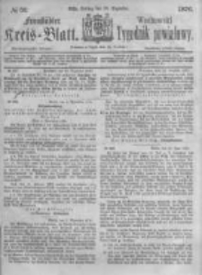 Fraust&auml;dter Kreisblatt. 1876.12.29 Nr52
