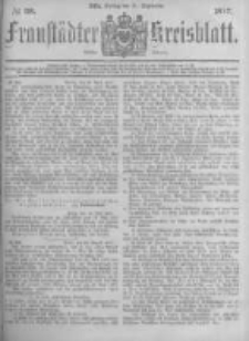 Fraust&auml;dter Kreisblatt. 1877.09.21 Nr38