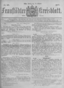 Fraustädter Kreisblatt. 1877.10.19 Nr42
