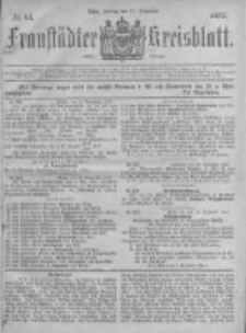 Fraust&auml;dter Kreisblatt. 1877.12.21 Nr51