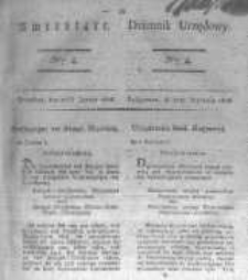 Amtsblatt der Königlichen Preussischen Regierung zu Bromberg. 1826.01.27 No.4