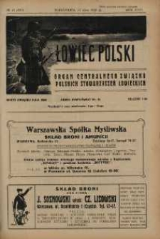 Łowiec Polski 1925 Nr10